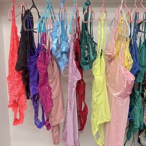 Lingerie $10 for sizes XS-L $15 for XL-XXL